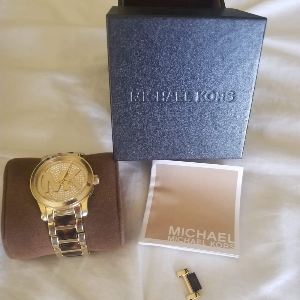 Michael Kors Tortoise Watch